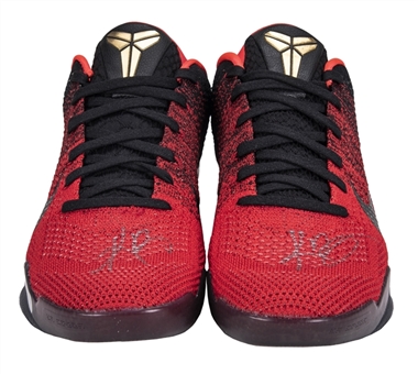 Kobe Bryant Signed Nike Zoom Kobe Elite 11 Achilles Heel Signed Sneakers Pair (Lakers LOA)